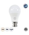 GLOBOSTAR® GLOBE 60052 Λάμπα B22 A60 LED 10W 970lm 360° AC 220-240V IP20 Φυσικό Λευκό 4500K - Lumileds SMD Chip - Λευκό Γαλακτερό - Μ6 x Π6 x Υ11cm - 3 Χρόνια Εγγύηση